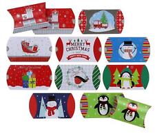 Christmas Gift Card Pillow Boxes, 50-Count
