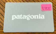 Patagonia Gift Card For The Amount Of $107.75