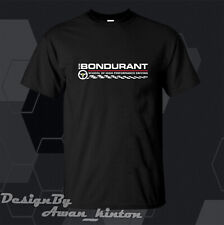 T-Shirt Short Sleeve Unisex Bondurant Logo Black Color Usa Size Mens Clothing