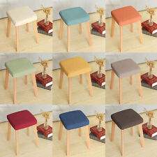 Folded Small Square Stool Chair Cover Elastic Minimalist Home Textile Product - Toronto - Canada