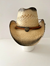 Straw Hat Summer Men Women Western Cowboy Breathable Shapeable Hat Brand New