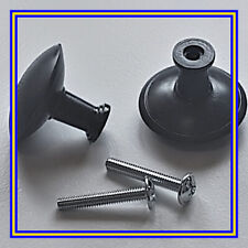 117615 x 2 (100413) IKEA HEDRA HEMNES Furniture Knob Handle with screws - LARGE