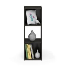 Thin Bookshelf Vertical Skinny For Small Spaces Book Slim 3 Tier Narrow Shelf - Warner Robins - US