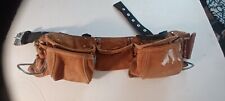 Used Condition Husky Custom Leather Craft Construction Tool Belt No. 527X (T10)