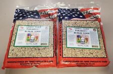 2X 5LBS BAGS OF ABBA 1600 BUDGIE AND PARAKEET FOOD