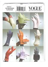 Vogue V8311 Accessories Gloves 8 Varieties Sewing Pattern, One Size Uncut