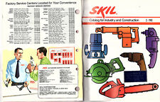 Industrial Construction Tools Catalog Skil Corp. Chicago IL Hammers Saws Drills