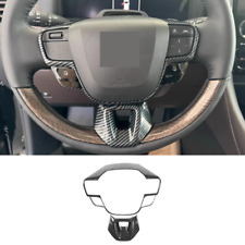 Carbon Fiber Steering Wheel Decor Frame Trim 2PCS For Toyota Camry 2025