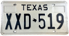 Vintage Texas 1975 Natural Auto License Plate Man Cave Garage Decor Collectors