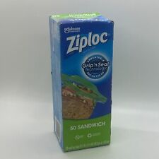 Ziploc Brand ~ Sandwich Food Bags On The Go with Grip 'n Seal Technology ~46 Ct