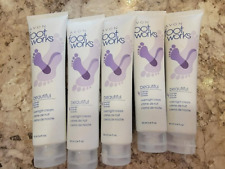 Avon Foot Works Beautiful Lavender Overnight Cream 3.4 oz new old stock lot of 5