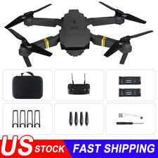 4K Drone HD Wide Angle Camera Drones E58 WiFi RC Quadcopter Foldable 2 Batteries