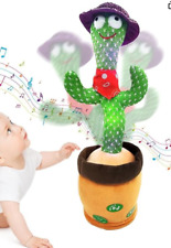 Kids Dancing Talking Cactus Toys for Baby Boys and Girls, Singing Mimicking Reco - Shawnee - US