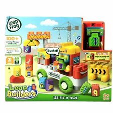 LeapFrog LeapBuilders 123 Fix-It Truck Learning Blocks Toy for Kids - Champaign - US