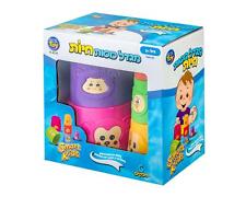 Smart Kids Baby Tower Cup Animals 6 parts Learning Sorting Toy +12 Months - IL