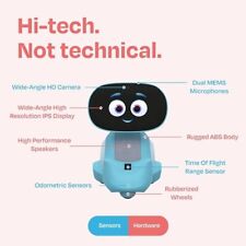 Miko 3: AI-powered smart robot for kids, BLUE - Phoenix - US