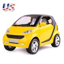 1:32 Model Car Toy Vehicle Kids Gifts With Sound&Light For Smart ForTwo Yellow - US