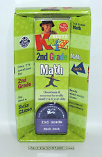 KLUTZ KWIZ 2nd Grade MATH Deck Homeschool Kids Travel Quiz Game Over 275 Qs NEW - Kansas City - US