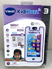 VTech Kidi Buzz 3 Smart Device for Kids with KidiCom Chat (Purple) NEW - US