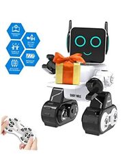 Robot Toy for Kids, Smart RC Robots for Kids with Touch and Sound White - Buckeye - US