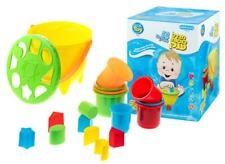 Smart Kids Baby Tower Big Cups 18 parts Learning Sorting Toy +12 Months - IL