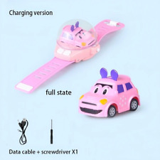 2.4G Kids Mini Watch Remote Control Car Toy Portable USB Charging Cartoon Remote - CN