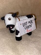 Chick-fil-A Cow Plush Smart Kids Eat Mor Chikin Sign Small Stuffed Plush 5 - Jackson - US"