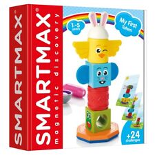 SmartMax My First Totem - Children's Magnetic Stacking Block Building Baby Toy - BRIGHTON - GB