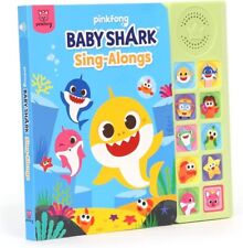 Baby Shark Sing-Alongs 10 Button Sound Book Toys Learning Education Interactive - US