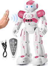 RC Robot Toys for Kids, Smart Robot Gesture Programmable Remote Controlled Pink - Denver - US