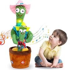 Kids Dancing Talking Cactus Toys for Baby Boys and Girls, Singing Cactus-family - Moccasin - US