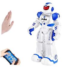 Smart RC Robots for Kids, Intelligent Programmable Robot Toy, Remote Blue - Buckeye - US