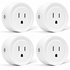 4pcs Smart Sockets Mini Wifi Smart Plug Outlet Remote Control Home Appliances - Fontana - US