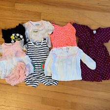 Baby Girl Clothes 8 pieces 6m, 6-9m, 6-12m H&M, Gap, Oshkosh, Old Navy