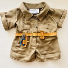 Build A Bear BABW Outfit~ Worker Construction Handyman Mechanic Tool belt Wrench