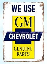 indoor wall decor automotive metal tin sign