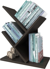 Tree Bookshelf, 3-Tier Book Storage Organizer Shelves Floor Standing Bookcase, W - Toronto - Canada