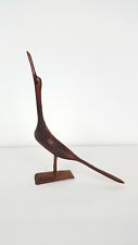 Mid Century Art Shoreline Sea Bird/Antique Wood Carving/Vintage Maritime Figure - Toronto - Canada