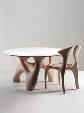 Dining table set for 4 Chairs Pure Handmade Solid Wood Minimalist Natural Decor - Toronto - Canada