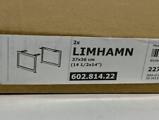 2 x Ikea LIMHAMN Cabinet Leg Support White (14 1/2 x 14) - 602.814.22 - 2 Legs"