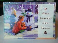 SALE 18 Christmas Cards Set w/ Envelopes Greeting Holiday Santa Stocking Gift