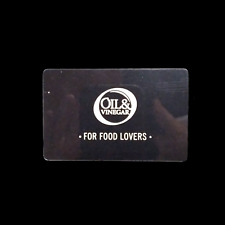 Oil & Vinegar Food for Lovers NEW 2011 COLLECTIBLE GIFT CARD $0 #6039