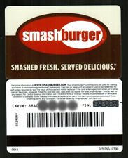 SMASHBURGER Smashed Fresh, Served Delicious 2013 Gift Card ( $0 )