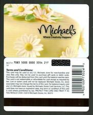 MICHAELS Wedding Cake 2010 Gift Card ( $0 )