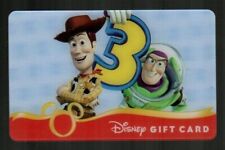 DISNEY Toy Story 3, Woody and Buzz ( 2010 ) Lenticular Gift Card ( $0 )