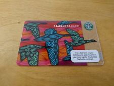 Starbucks 2010 Flying Geese" gift card new, no value"