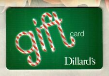 DILLARD'S Candy Canes Spelling Gift 2006 Gift Card ( $0 )