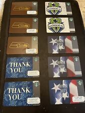 Starbucks New Seattle Sports, Military, Various cities…Gift Cards Unloaded