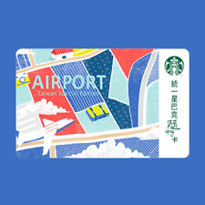 Starbucks 2017 Airport Taiwan Special Edition onthego gift card