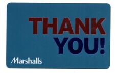 Marshalls Thank You! Gift Card No $ Value Collectible